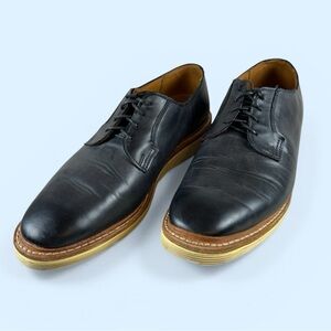 Allen Edmonds Men’s 12 Navy Blue ‘Cove Drive’ Plain-Toe Oxfords
